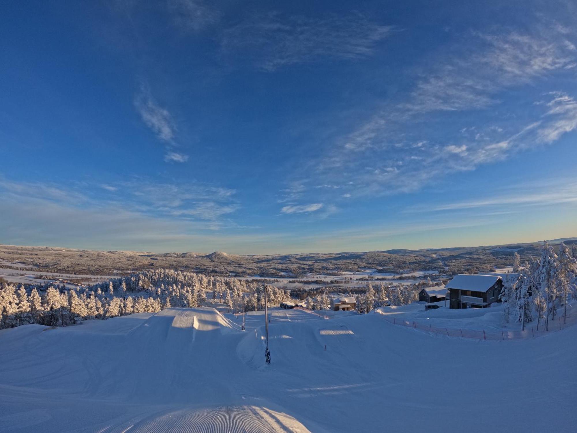 Toppvillan - Ski In - Ski Out - 200 M Till Toppen Och Cykelleder Jarvso Exterior photo